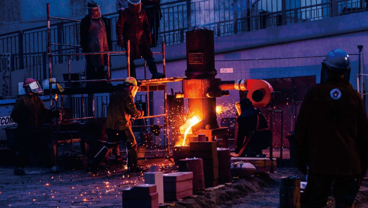 高温になる場所のイメージ