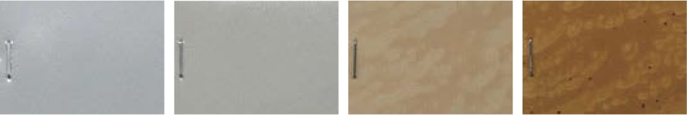 促進耐候性試験一般防炎PVCフィルム