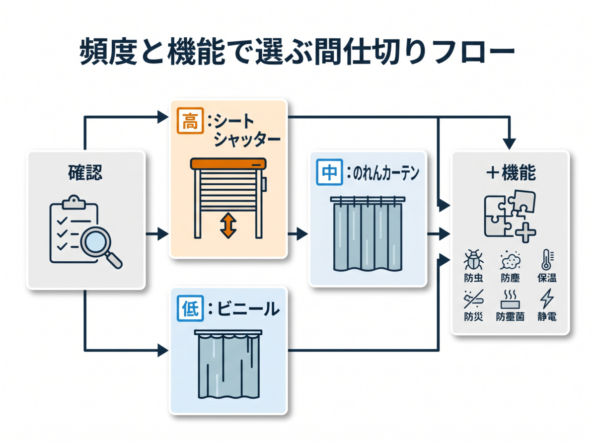 倉庫の暑さ対策を相談する流れと役割分担