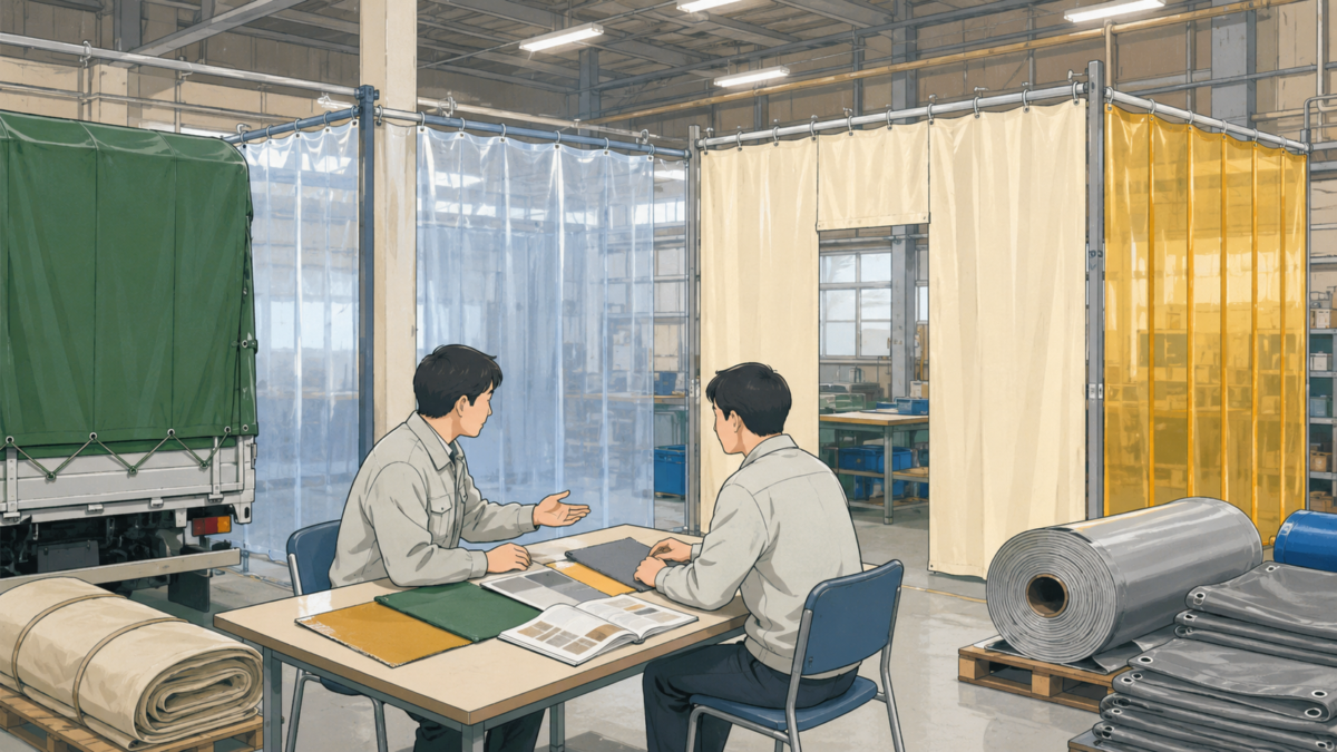 資材選定の相談イメージ