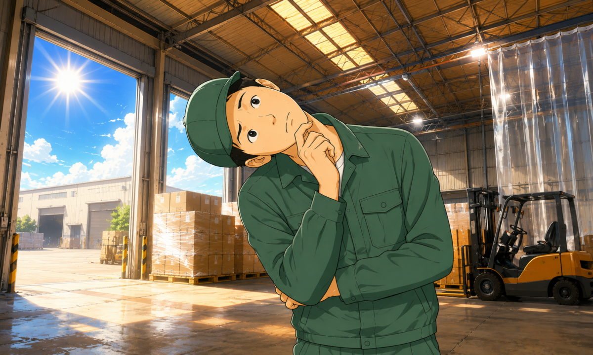 倉庫暑さ対策の質問